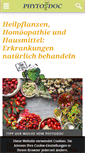 Mobile Screenshot of phytodoc.de